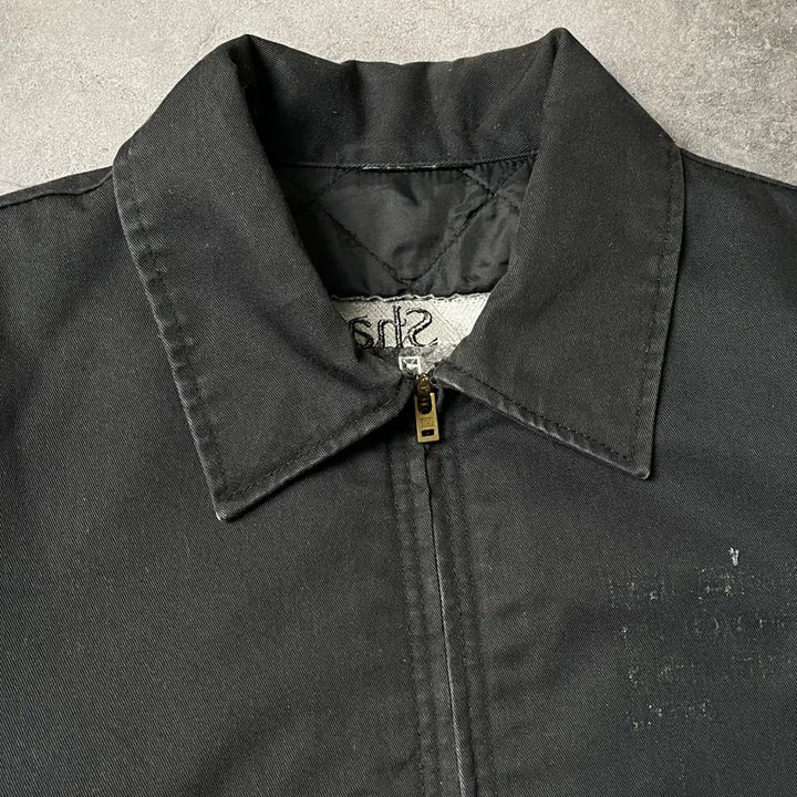 [BUNJANG] Dickies Eisenhower Work Jacket / DICKIES 디키즈 빈티지 블랙 아이젠하워 워크 자켓 A00832