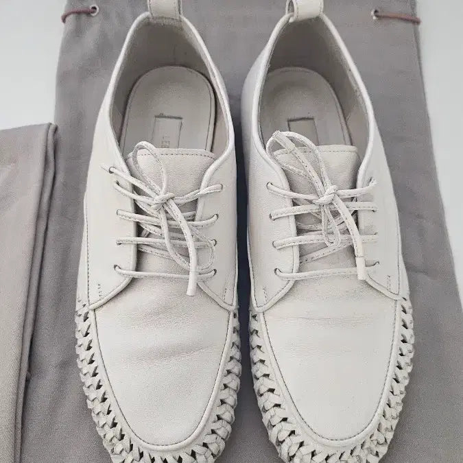 [BUNJANG] Lebeige Weaving Leather Loafers / 르베이지 위빙레더 로퍼