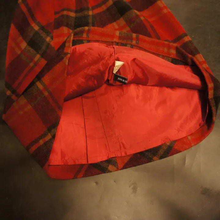 [BUNJANG] 1985 Vintage Checkered Pleated Mini Skirt / 1985 미니스커트 미니치마 주름치마 체크치마 빈티지스커트 롱스커트