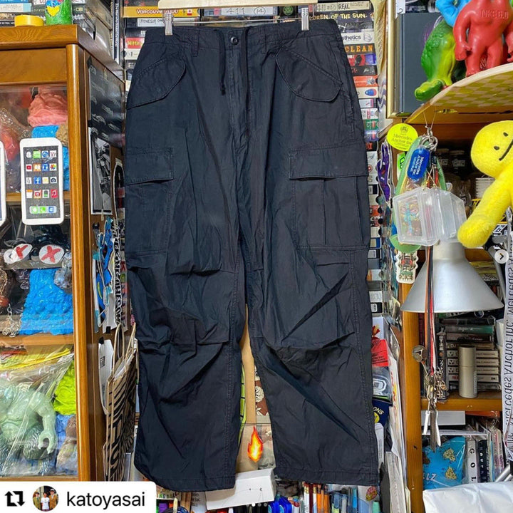 [SOLD OUT] Brochure TROOPER2 카고 팬츠 블랙 L