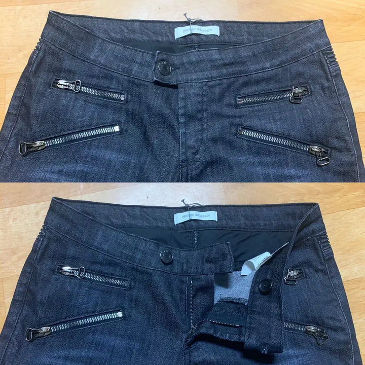 [BUNJANG] Balmain Denim Biker Jeans (Size 28) / BALMAIN 피에르 발망 by 발망 데님 바이커 데님팬츠(28 사이즈)