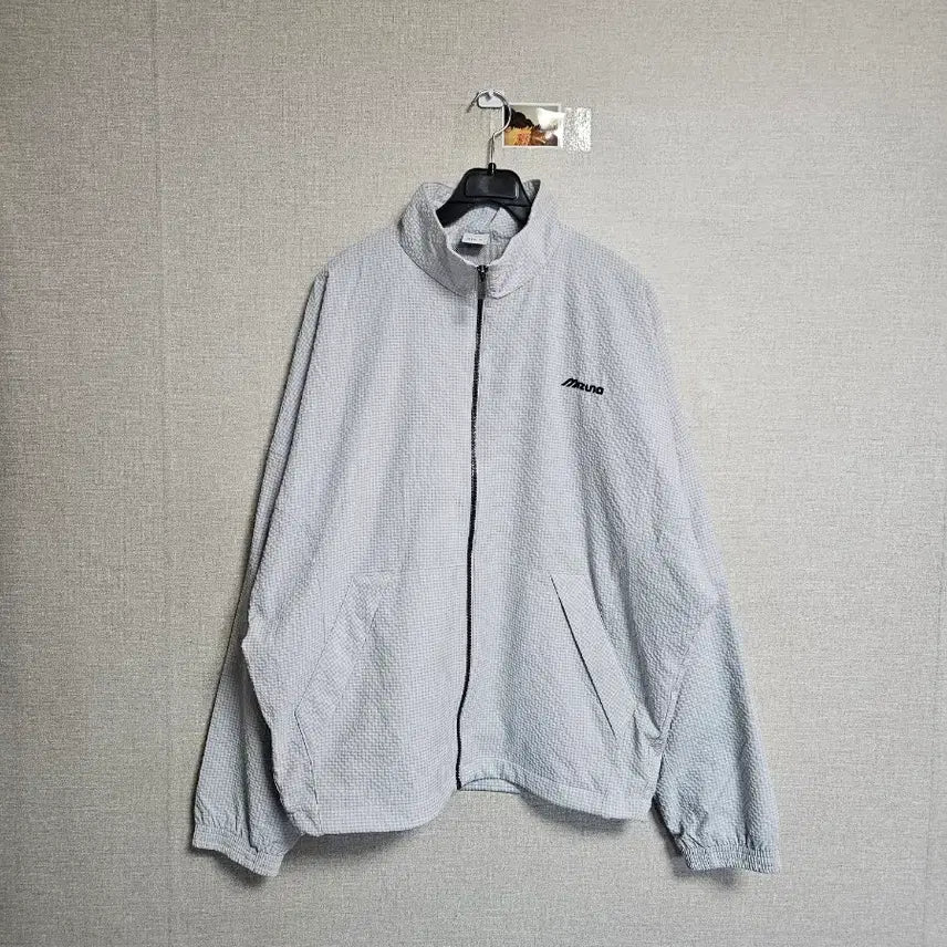 [BUNJANG] Mizuno Seersucker Oversized Jacket / 미즈노 시어서커 오버핏 자켓 m