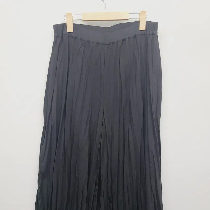 [BUNJANG] COS Crinkle Wide Pants Black (M) / COS 코스 정품 크링클 주름 와이드 팬츠 블랙 (M사이즈/밴딩)
