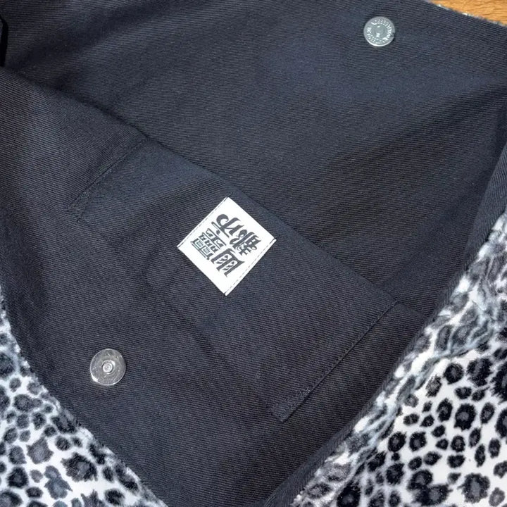[BUNJANG] Yooryung City Black Leopard Shoulder Bag / 유령도시 블랙 레오파드 숄더백
