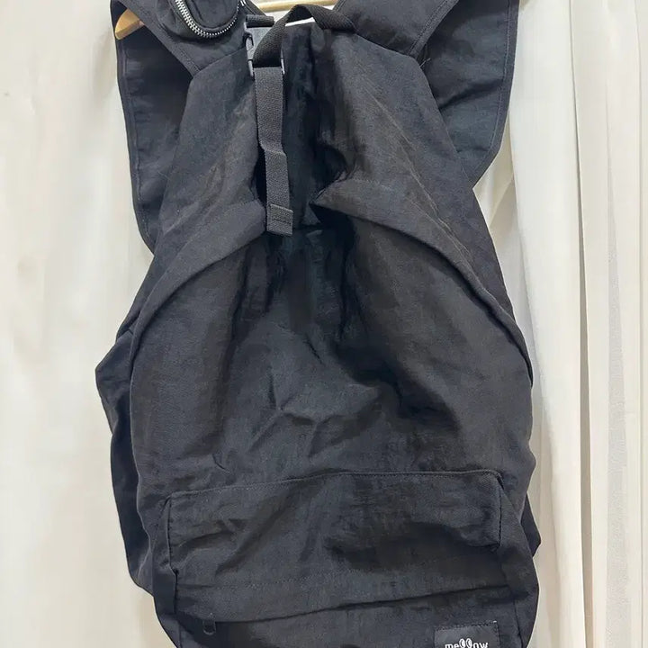 [BUNJANG] mellow planet Black Backpack / mellow planet 블랙 백팩