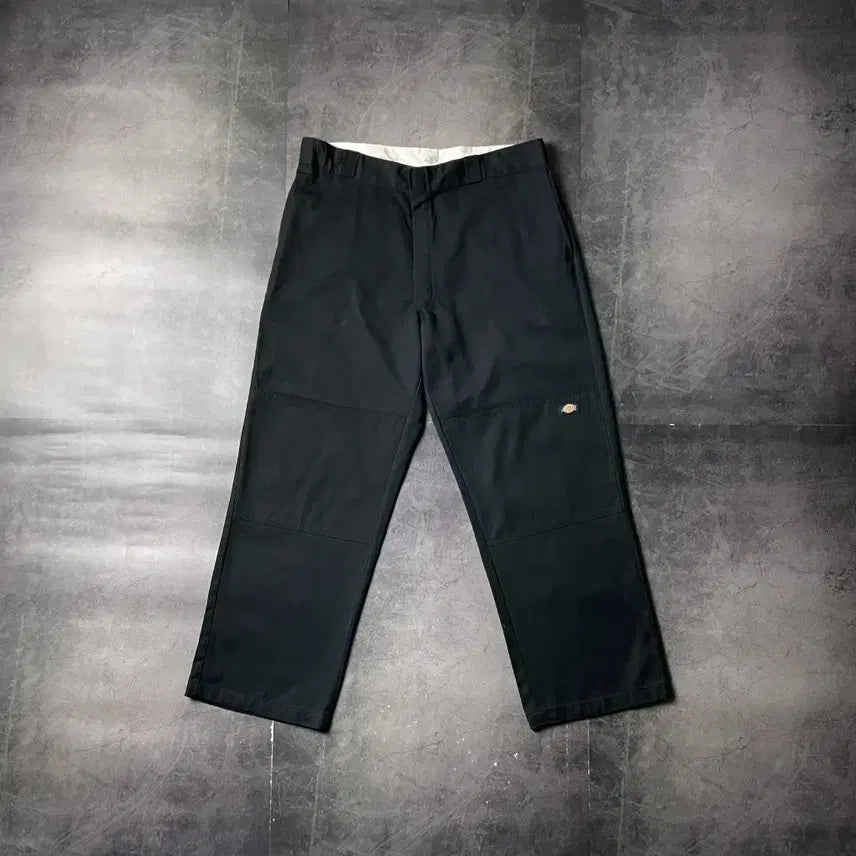 [SOLD OUT] DICKIES 디키즈 빈티지 블랙 더블니 워크 팬츠 A00835