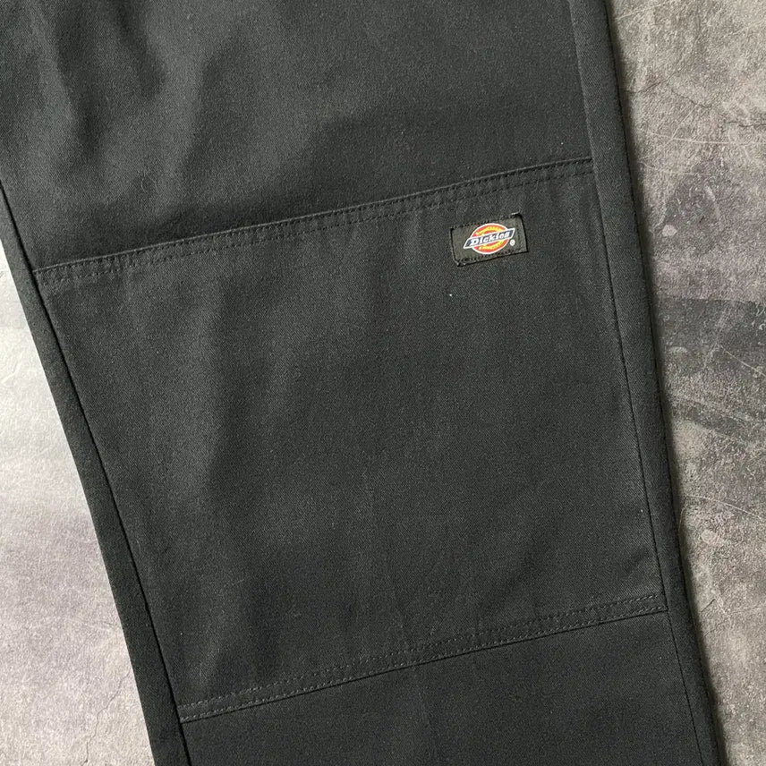 [SOLD OUT] DICKIES 디키즈 빈티지 블랙 더블니 워크 팬츠 A00835
