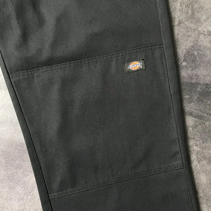 [SOLD OUT] DICKIES 디키즈 빈티지 블랙 더블니 워크 팬츠 A00835