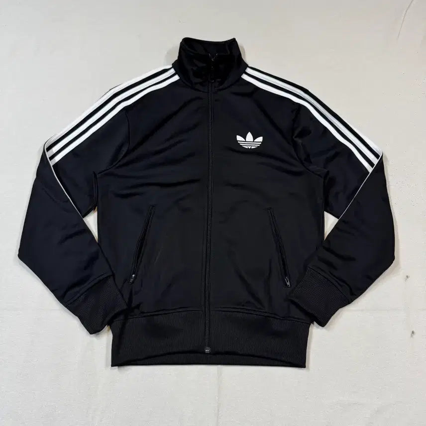 [BUNJANG] Adidas Firebird Track Top Jacket Black / 85) 아디다스 파이어버드 삼선 져지 트랙탑 집업 블랙 W26