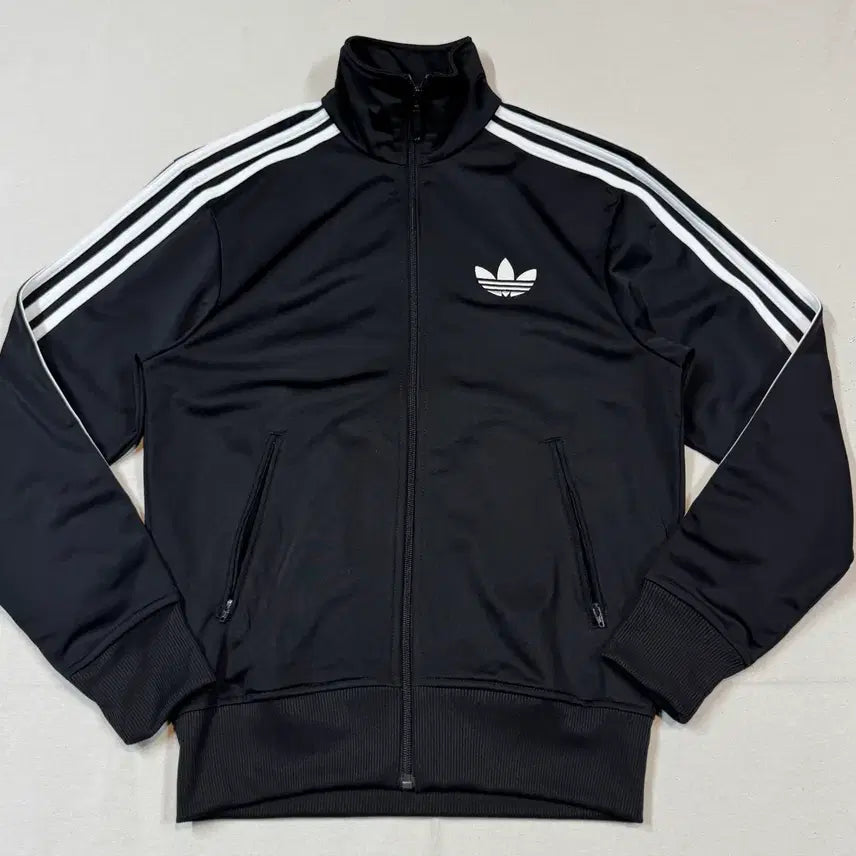 [BUNJANG] Adidas Firebird Track Top Jacket Black / 85) 아디다스 파이어버드 삼선 져지 트랙탑 집업 블랙 W26