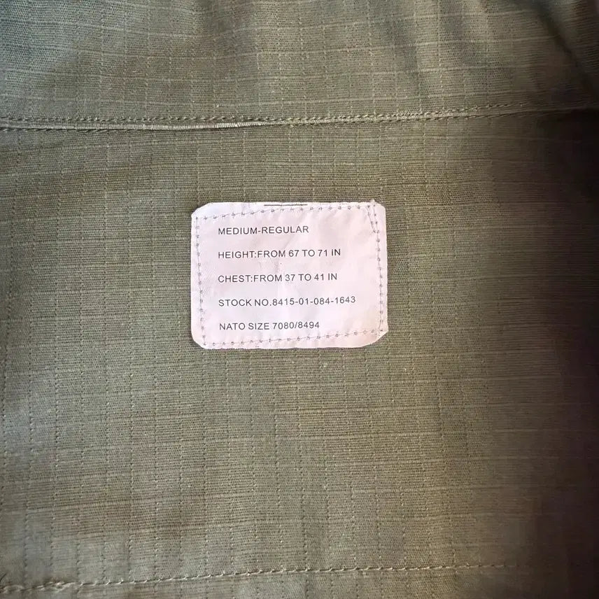 [SOLD OUT] US ARMY 립스탑 퍼티그 자켓 레플리카