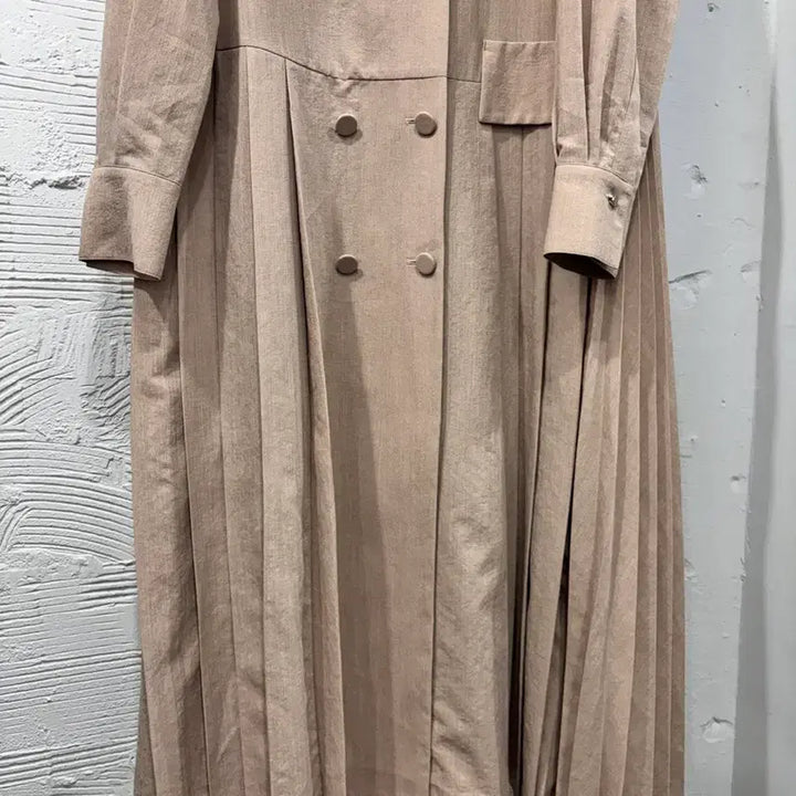 [SOLD OUT] 보웬 더블버튼 롱원피스