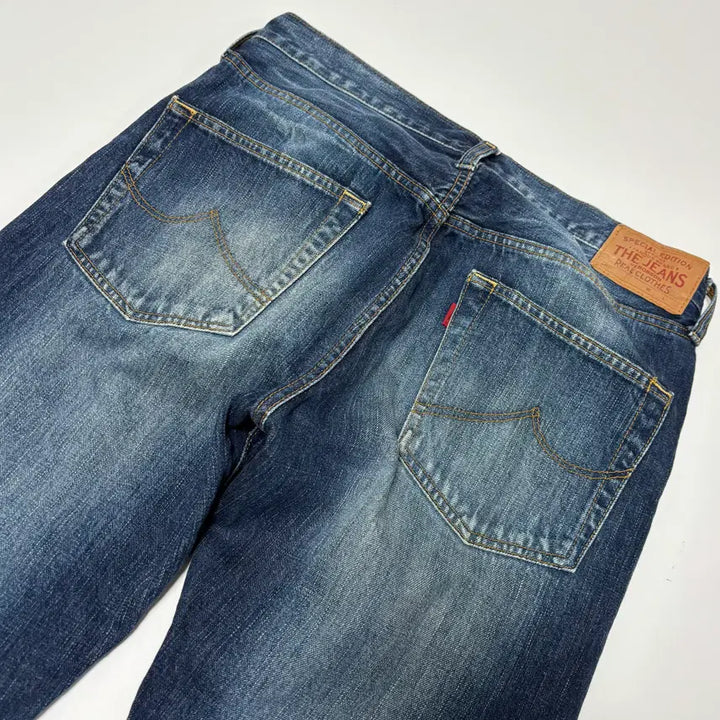 [BUNJANG] Bobson Special Edition Straight Denim Pants / 밥슨(Bobson) 스페셜 에디션 스트레이트 데님 팬츠