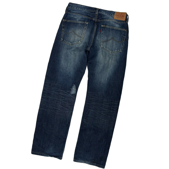 [BUNJANG] Bobson Special Edition Straight Denim Pants / 밥슨(Bobson) 스페셜 에디션 스트레이트 데님 팬츠