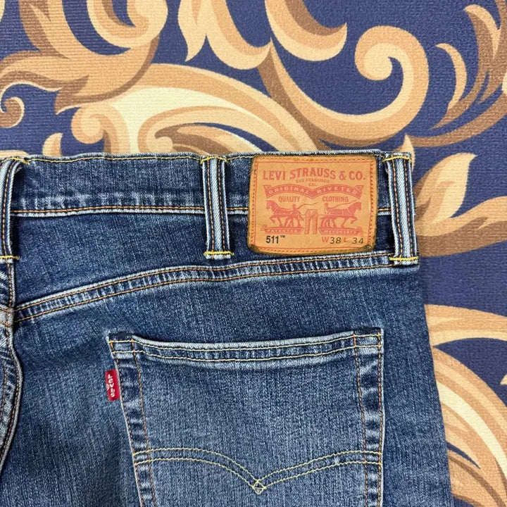 [SOLD OUT] (38)리바이스 Levis 511 워싱 데님팬츠(빅사이즈)