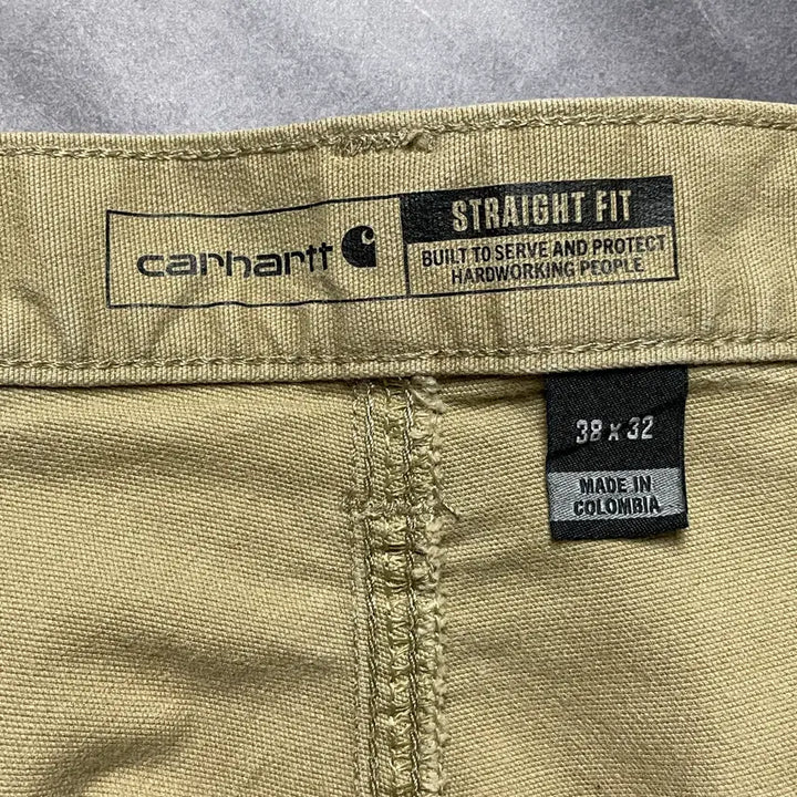 [BUNJANG] CARHARTT 칼하트 빈티지 베이지 스트레이트핏 워크 팬츠 A00837 / CARHARTT 칼하트 빈티지 베이지 스트레이트핏 워크 팬츠 A00837