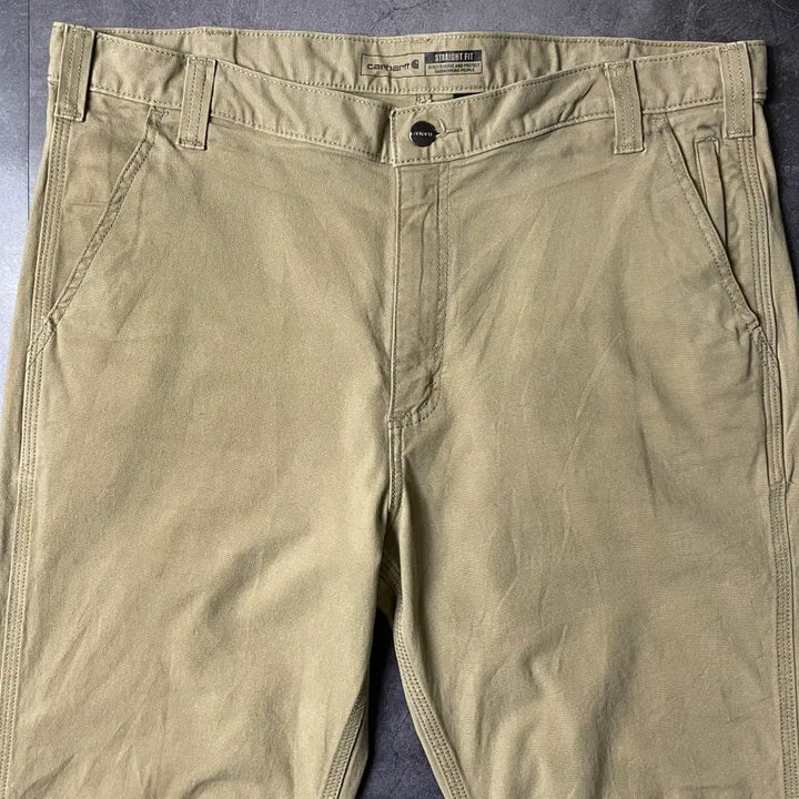 [BUNJANG] CARHARTT 칼하트 빈티지 베이지 스트레이트핏 워크 팬츠 A00837 / CARHARTT 칼하트 빈티지 베이지 스트레이트핏 워크 팬츠 A00837
