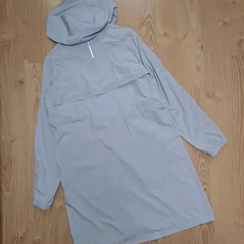 [BUNJANG] Discovery Long Windbreaker (Gray) - Women&