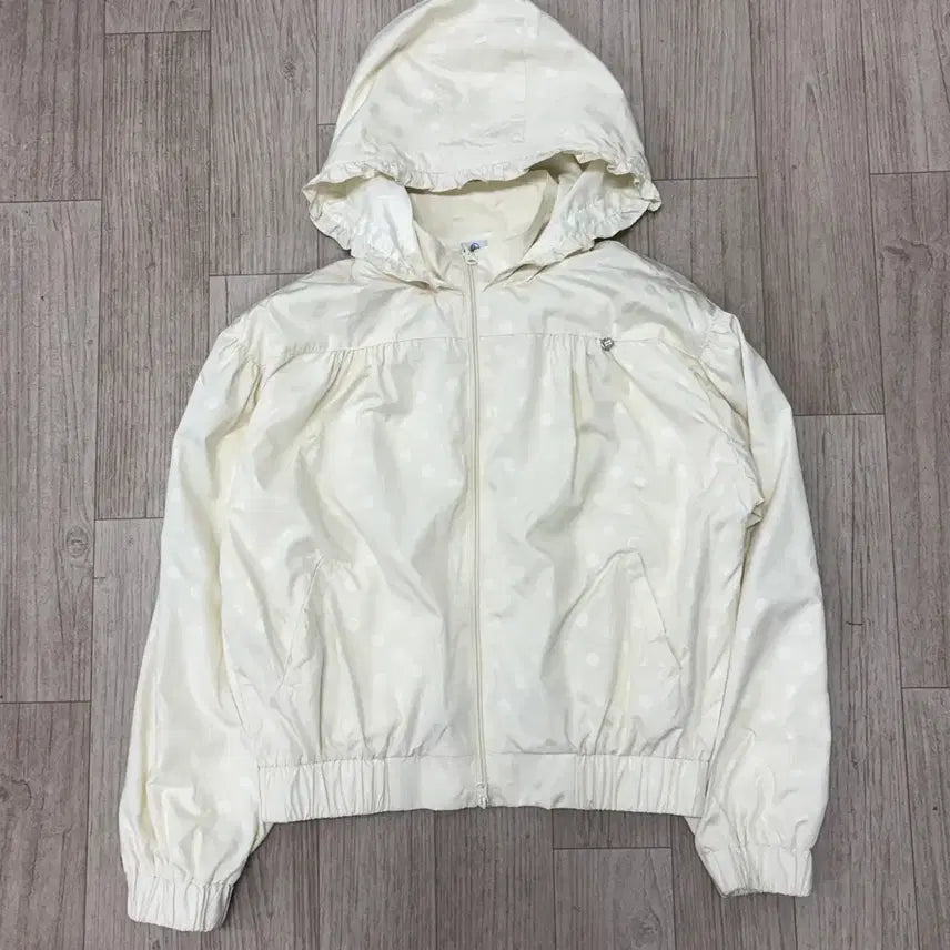 [SOLD OUT] 론론 도트 후드 바람막이F