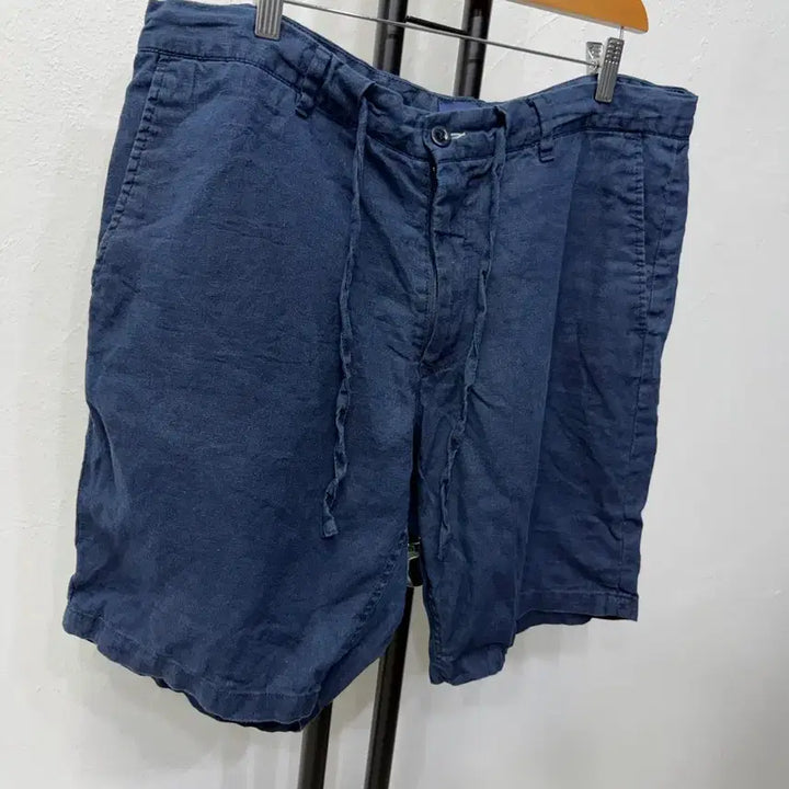 [BUNJANG] 정품) GANT 간트 남성 네이비 린넨 반바지 XL(38인치) / 정품) GANT 간트 남성 네이비 린넨 반바지 XL(38인치)