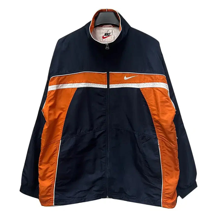 [SOLD OUT] 나이키 올드스쿨 배색 바람막이 자켓 XL