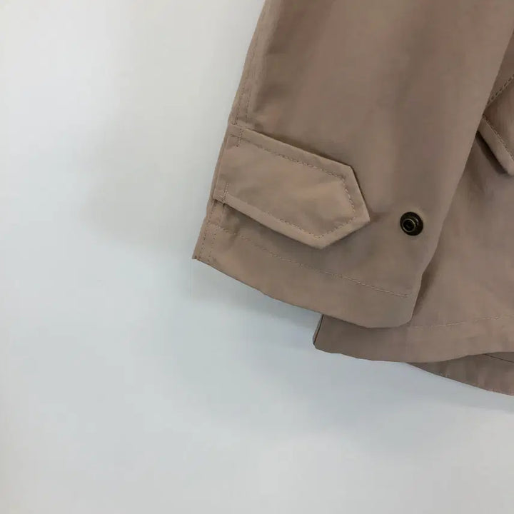 [BUNJANG] Uniqlo Cotton Blend Parka (Beige) - S / 유니클로 코튼블렌드파카 S