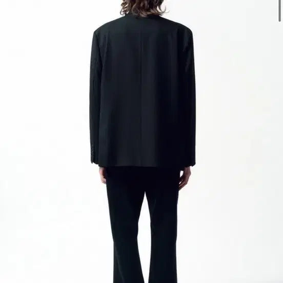 [SOLD OUT] 인사일런스 오버사이즈 울 블레이저 블랙 M