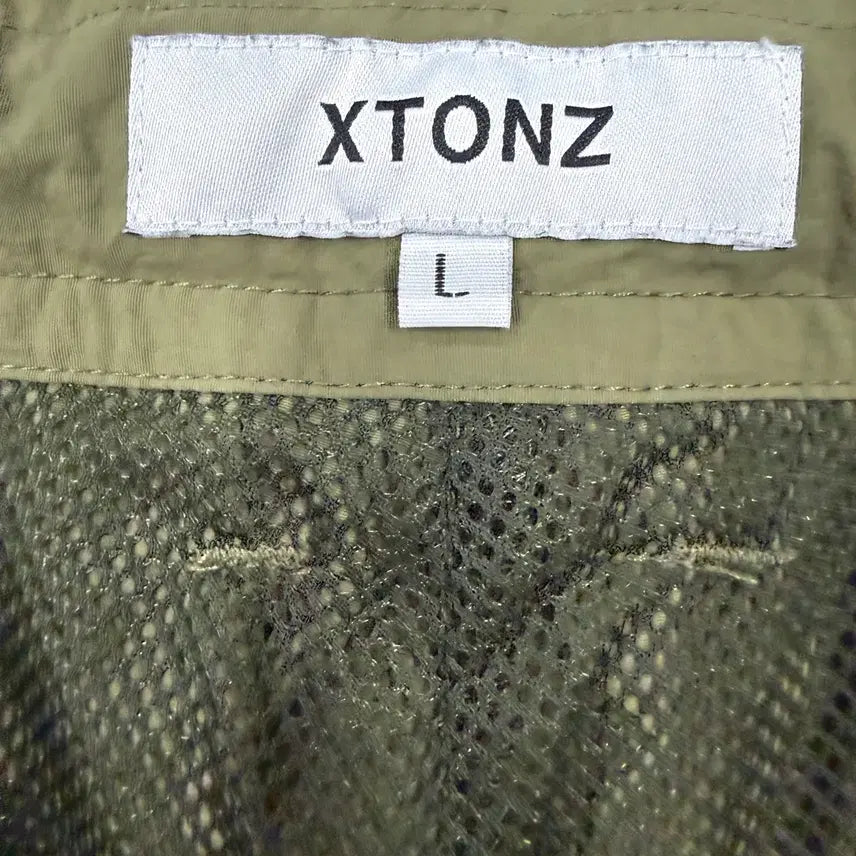 [SOLD OUT] (L)엑스톤즈 XTONZ 우븐 카고셔링팬츠(카키)