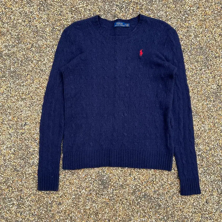 [SOLD OUT] 폴로(POLO RalphLauren)네이비 케이블 니트