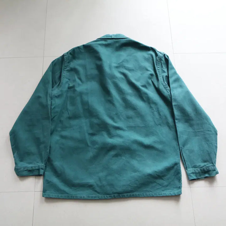 [SOLD OUT] 80s 프랑스 빈티지 그린 초어 워크자켓 (95-100)