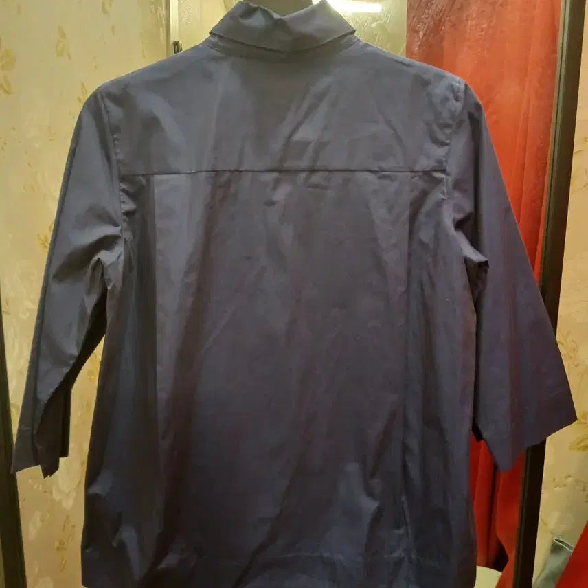 [BUNJANG] COS Navy Pintuck Blouse / 7/49 코스 COS 네이비 핀턱 블라우스 38사이즈