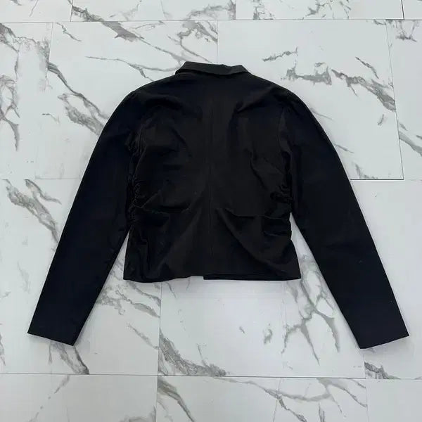 [BUNJANG] NACHE Black Shirring Jacket (Size S) / NACHE 나체 블랙 셔링 자켓