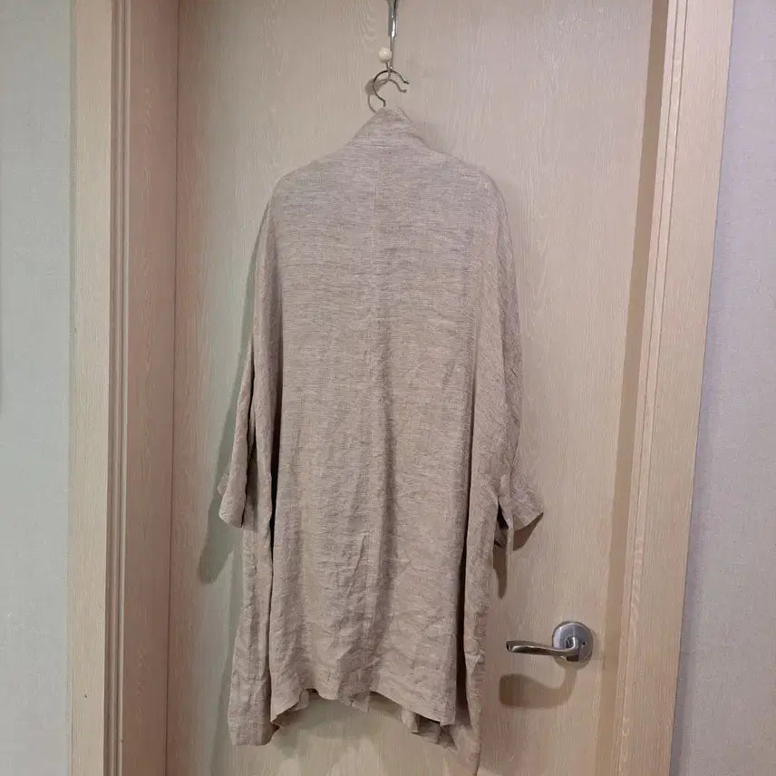 [BUNJANG] B E R T I Beige Linen Half Coat / B E R T I.   베이지 린넨 하프 코트