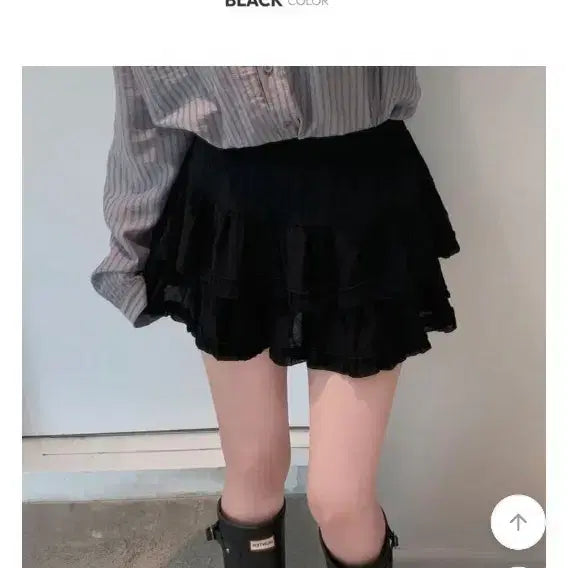 [SOLD OUT] 블랙 스커트