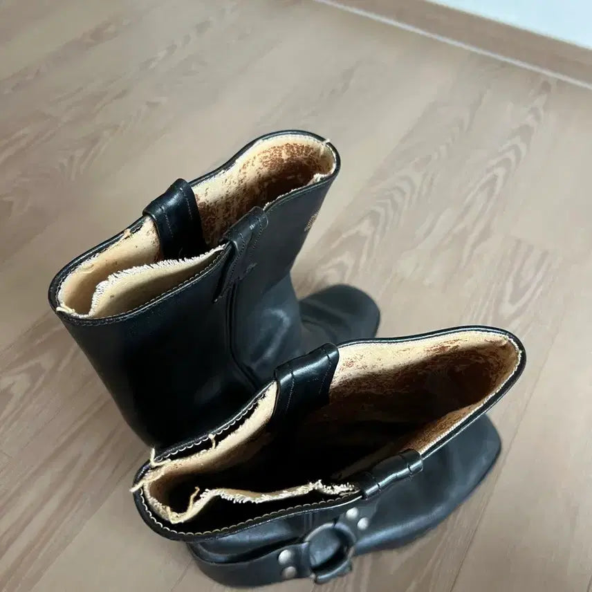 [BUNJANG] Harley Davidson Biker Boots / (데드스탁) 할리데이비슨 바이커 부츠