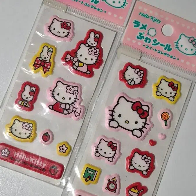 [BUNJANG] Sanrio Classic Stickers Bundle / 고전키티 스티커