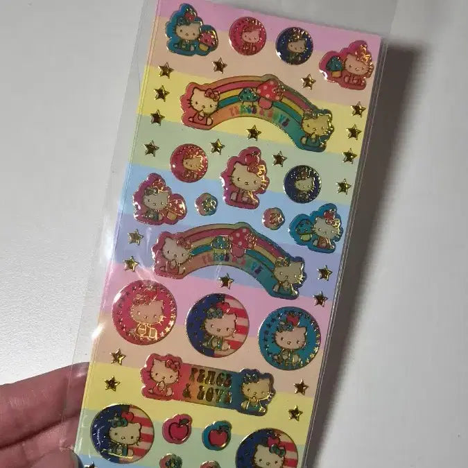 [BUNJANG] Sanrio Classic Stickers Bundle / 고전키티 스티커