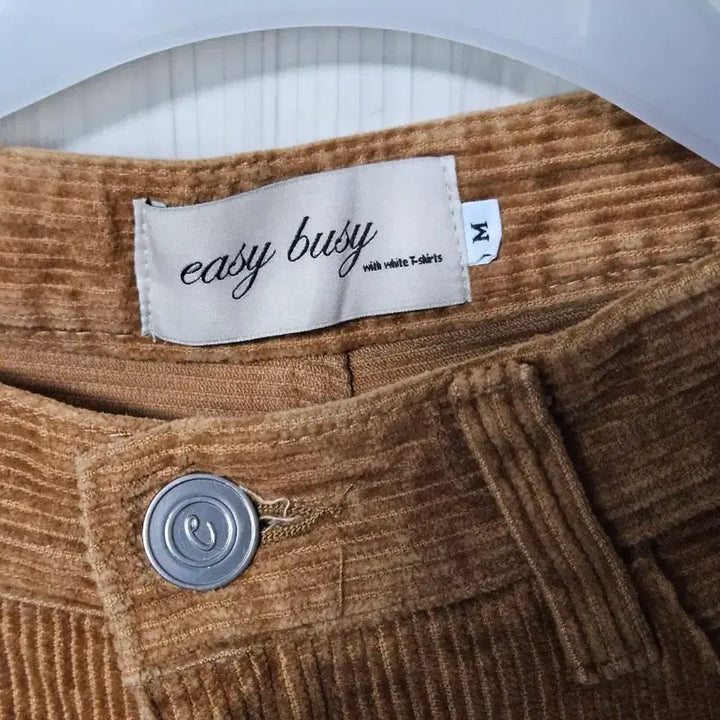 [BUNJANG] Easybuy Corduroy Patchwork Pants / 이지비지 코듀로이 패치워크 팬츠