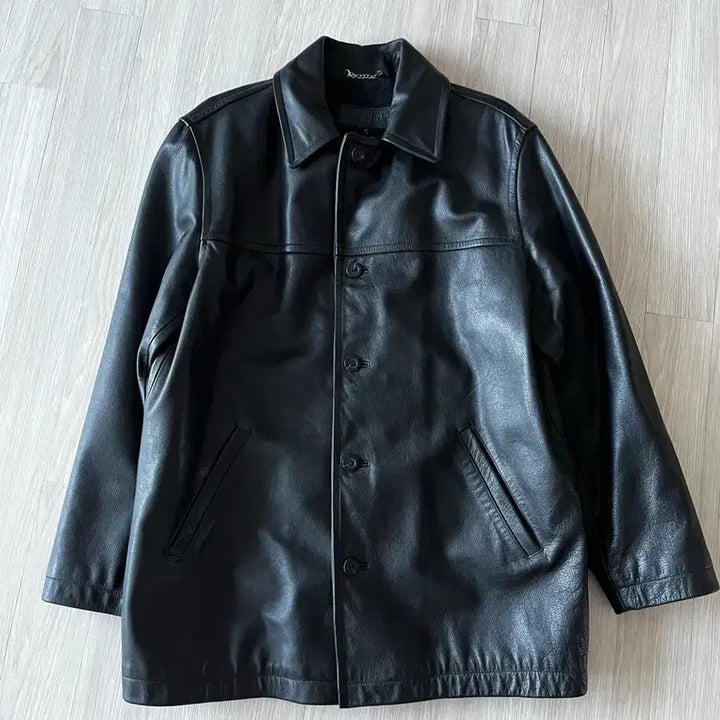 [BUNJANG] J.Crew Vintage Leather Car Coat / 빈티지 제이크루 레더 카코트