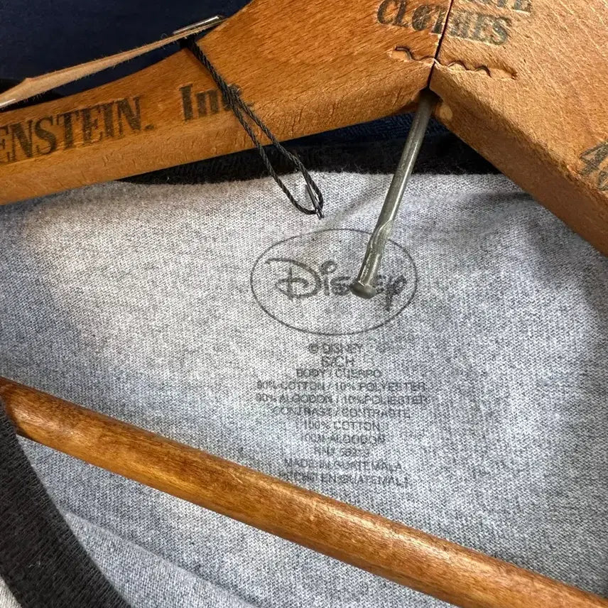 [BUNJANG] Disney Mickey Mouse Ringer T-shirt / [90]디즈니 미키마우스 프린팅 링거 티셔츠