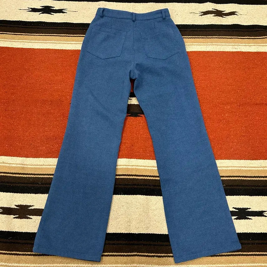 [BUNJANG] Enzo Blues Patterned Bootcut Pants / 엔조블루스 패턴 부츠컷팬츠