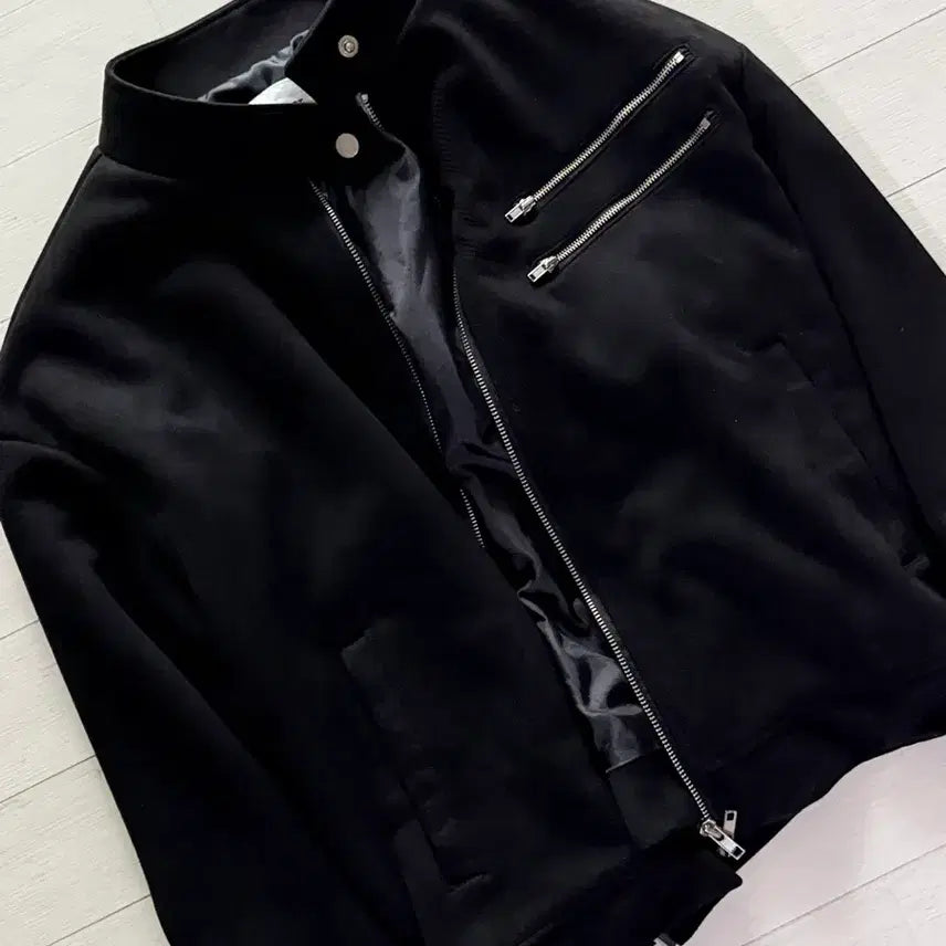 [BUNJANG] Suede Crop Jacket / 스웨이드자켓 크롭