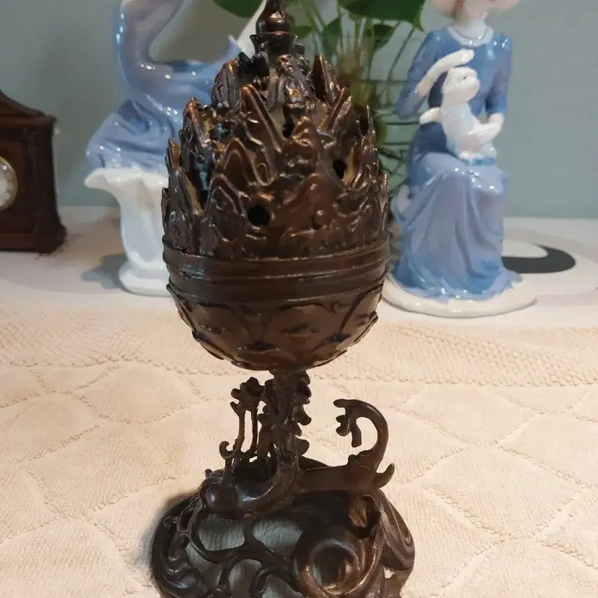 [SOLD OUT] 앤틱 브론즈 향로 장식품 적동