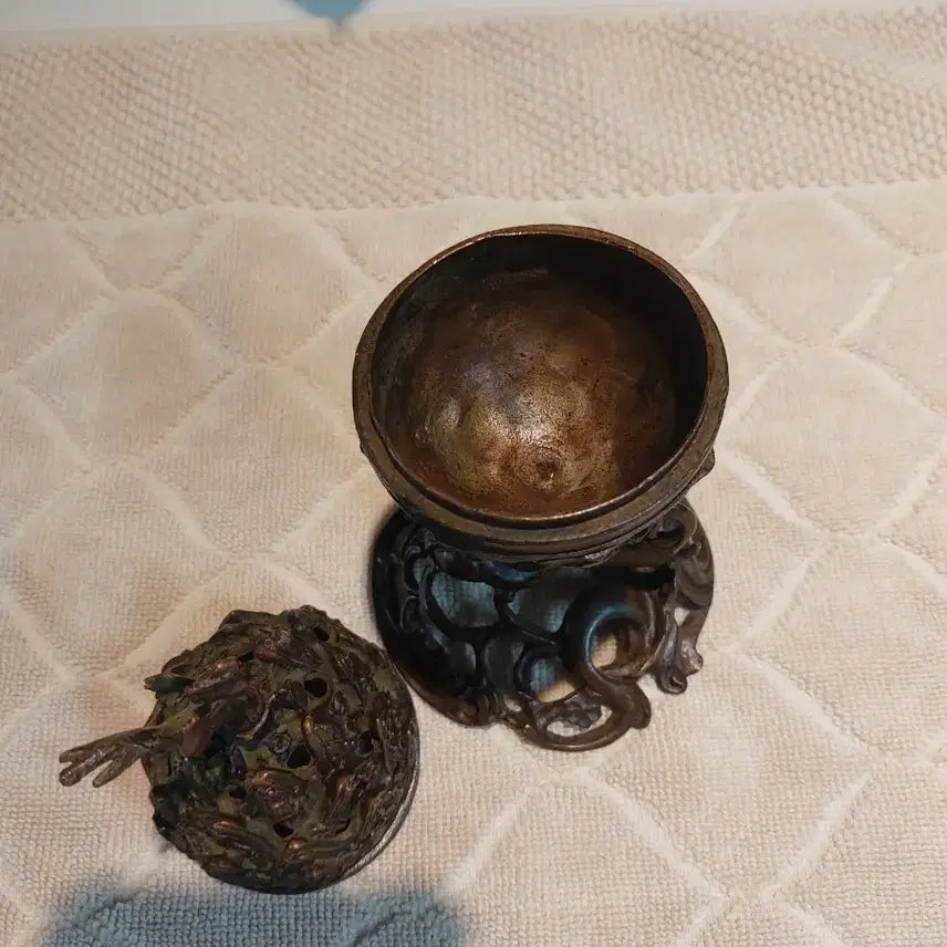 [SOLD OUT] 앤틱 브론즈 향로 장식품 적동