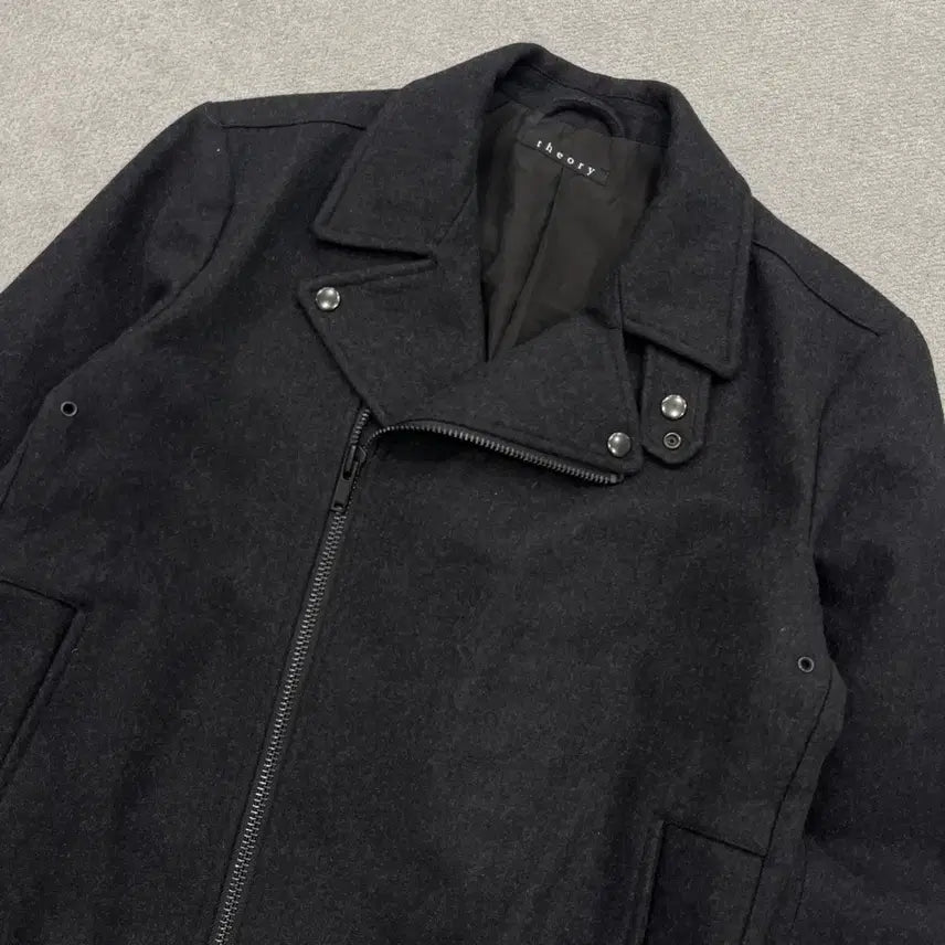 [BUNJANG] Theory Two-Way Wool Rider Jacket / S 띠어리 투웨이 울 라이더 자켓