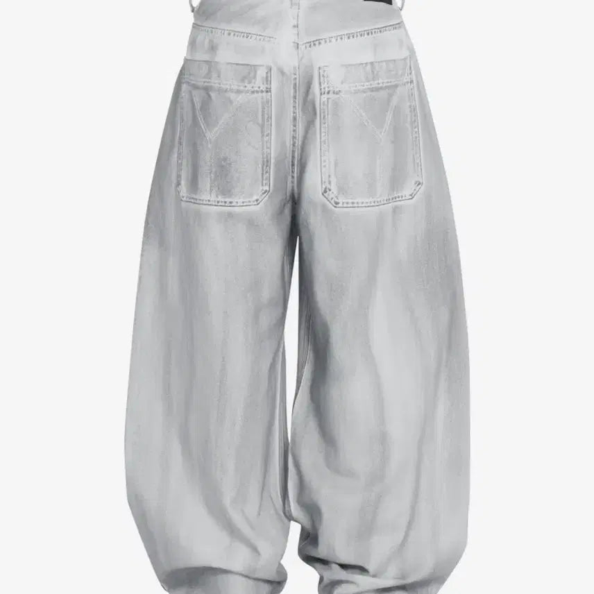 [BUNJANG] OY Raw Hem Stitched Wide Volume Pants / OY RAW HEM STITCHED WIDE VOLUME PANTS