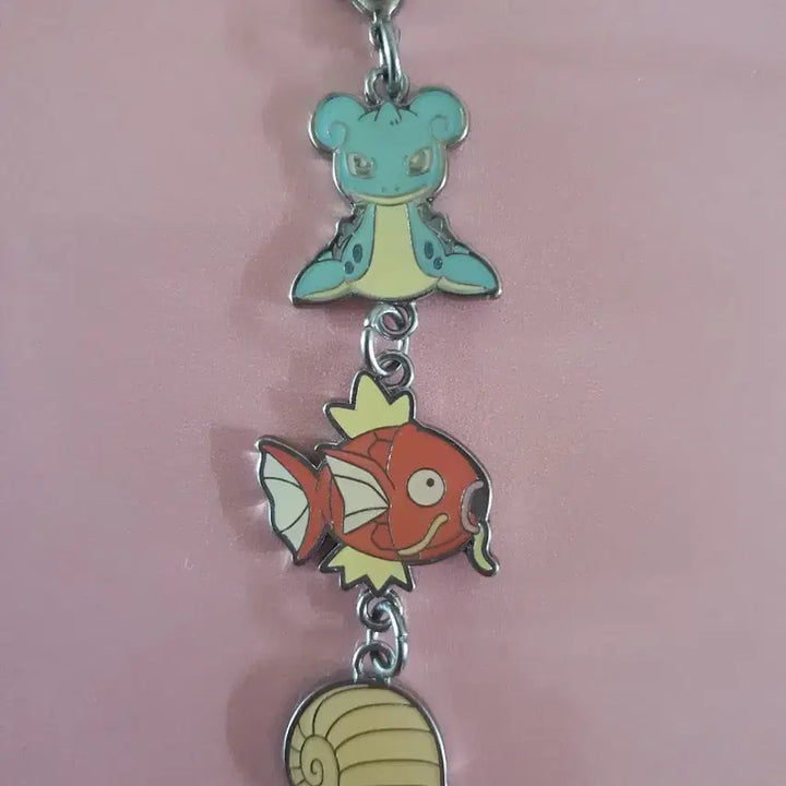 [BUNJANG] Pokemon Metamon Transform 3-Tier Charm Keychain Accessory / [일본 정품] 메타몽 변신 3단 키챰 키링 악세사리