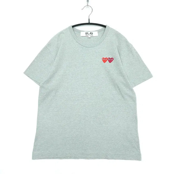 [BUNJANG] Comme des Garçons Double Wappen T-Shirt / 꼼데가르송 더블와펜 반팔 티셔츠