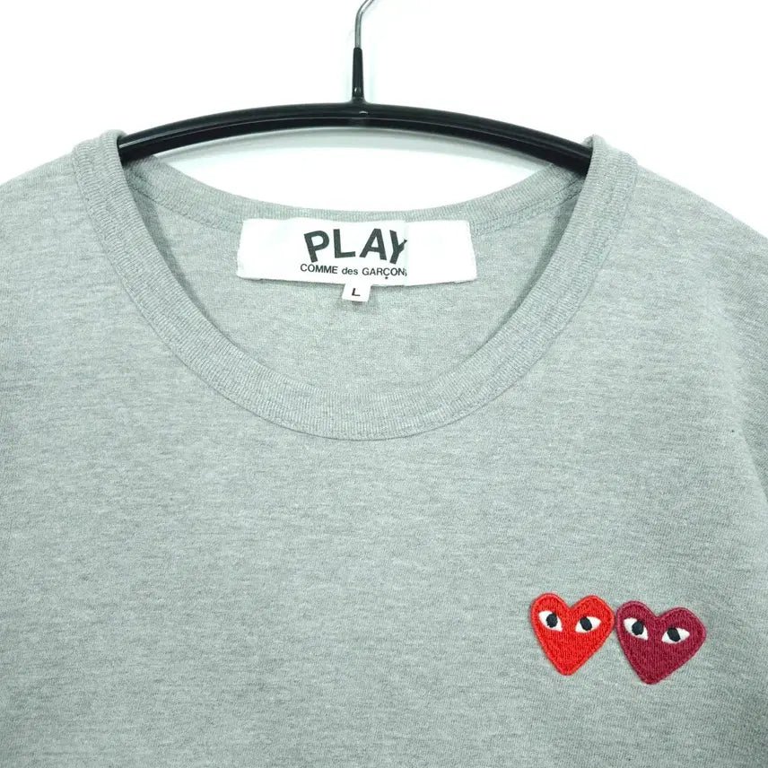 [BUNJANG] Comme des Garçons Double Wappen T-Shirt / 꼼데가르송 더블와펜 반팔 티셔츠