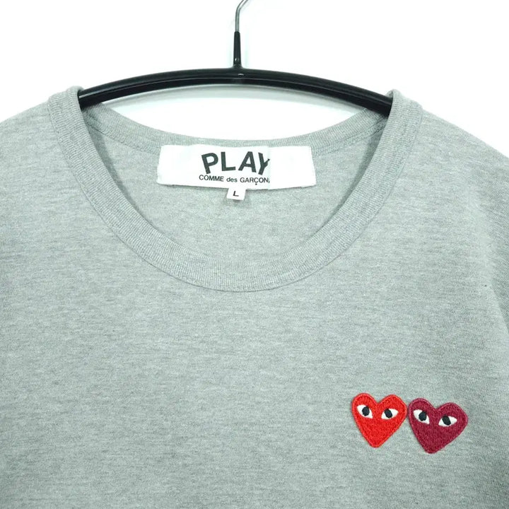 [BUNJANG] Comme des Garçons Double Wappen T-Shirt / 꼼데가르송 더블와펜 반팔 티셔츠